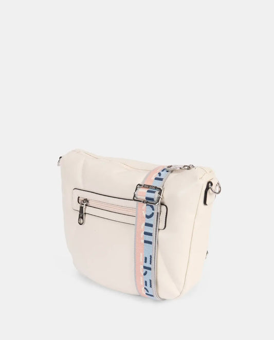 Bolso Bandolera Pepe Moll blanco roto - 251394
