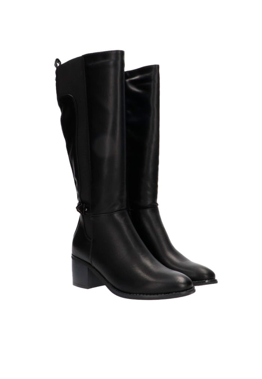 Bota Alta ETIKA en Negro