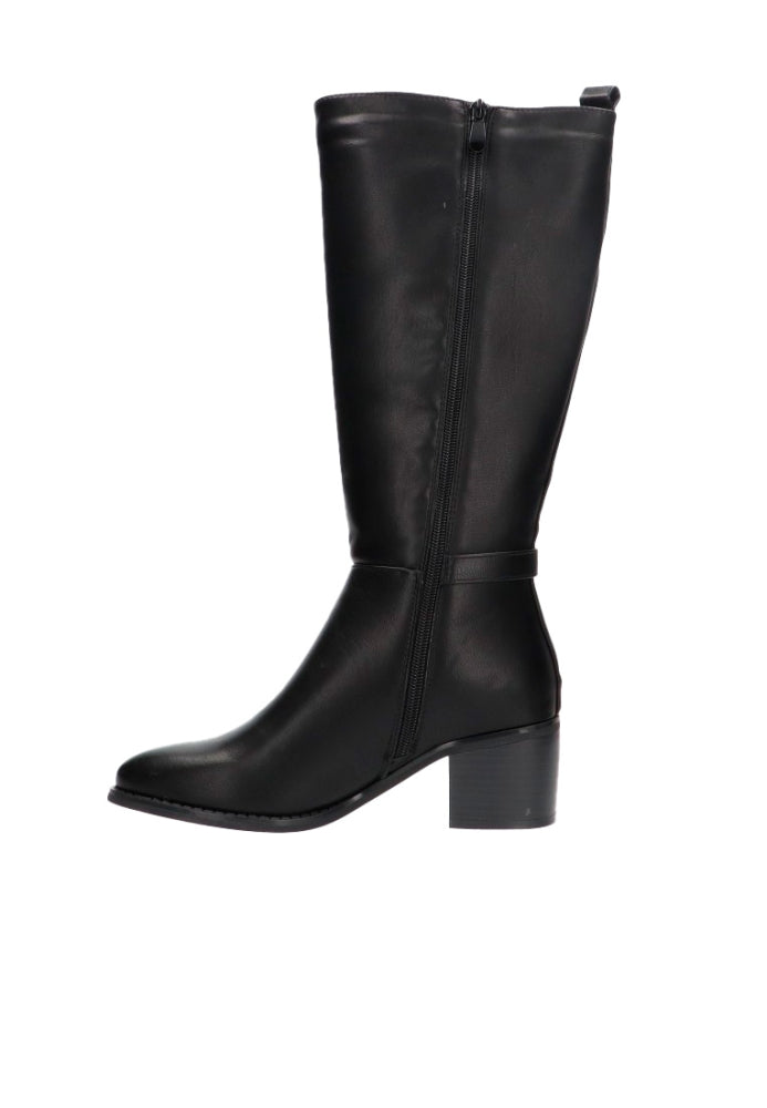 Bota Alta ETIKA en Negro