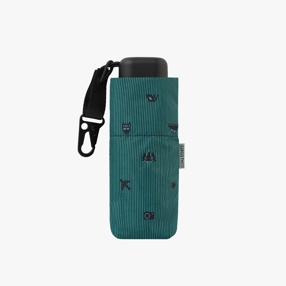 Paraguas Plegable Mini Adventure Azul