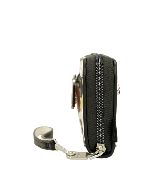 Billetero grande Anekke Lunares - completo y práctico - con asa de mano