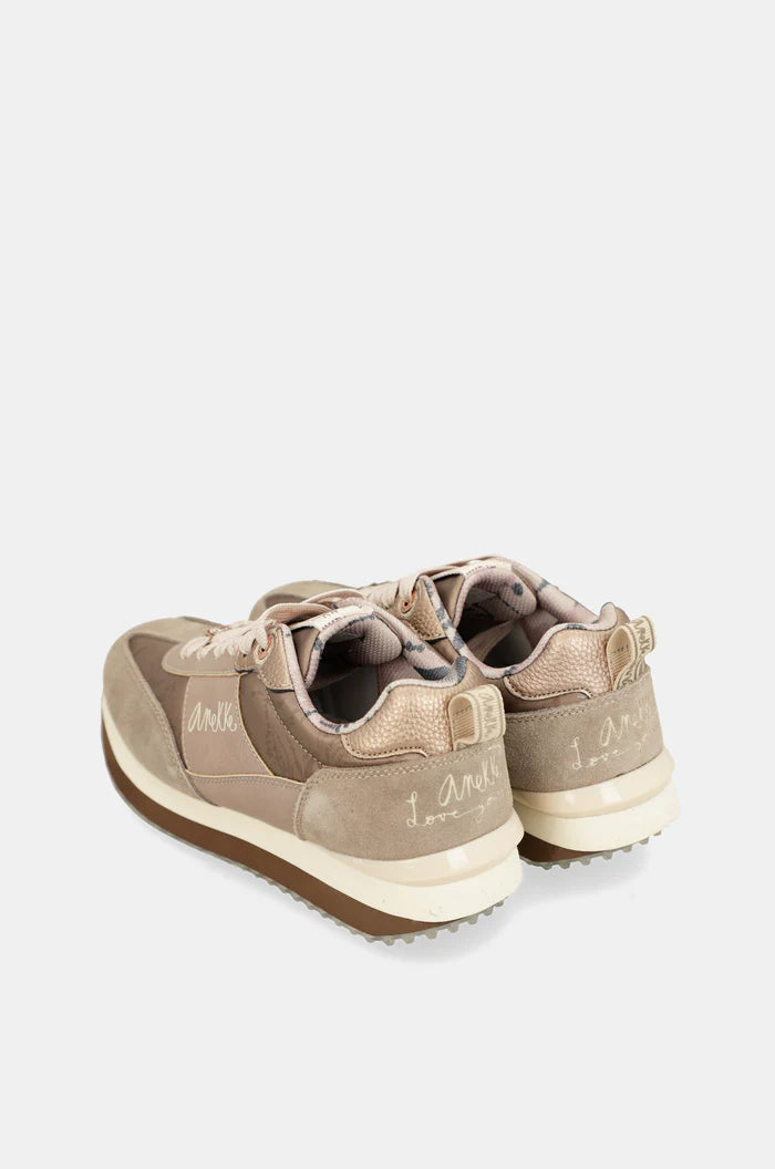 Zapatillas deportivas Anekke beige