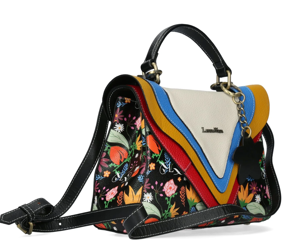 Bolso Laura Vita mediano - arte, color y originalidad en una pieza exclusiva