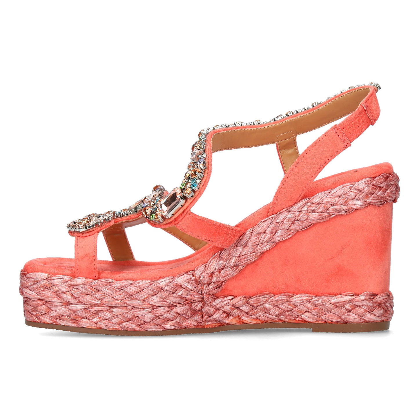 Sandalias de Plataforma Laura Vita – Brillo y Estilo con Tacón de 9 cm