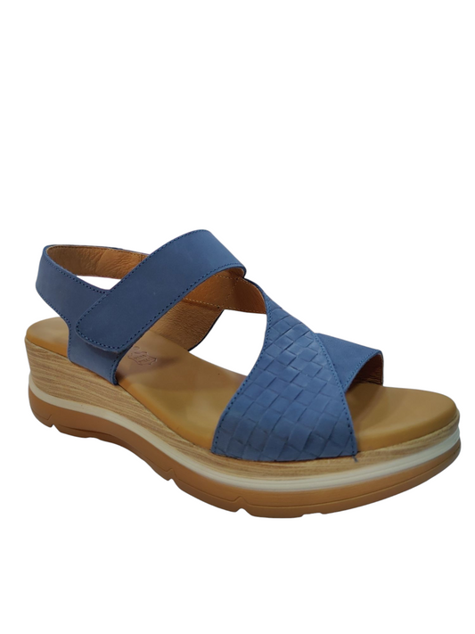 Sandalias Sergiotti confort blue