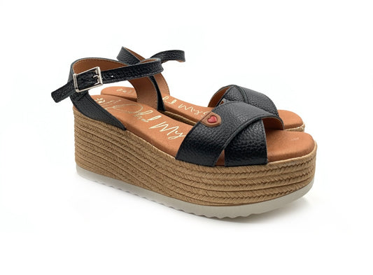 Sandalias Plataforma Doya Negro
