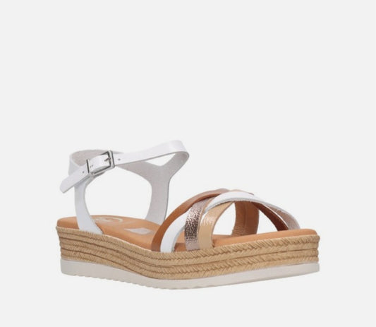 Sandalias Duna Blanco Combi 5425