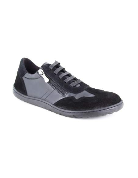 Zapato Barefoot deportivo negro
