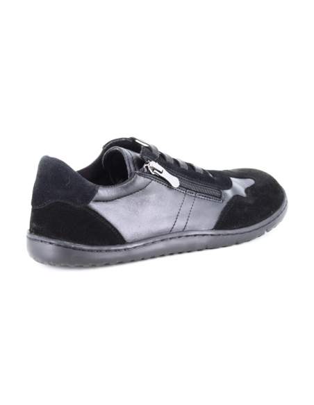 Zapato Barefoot deportivo negro