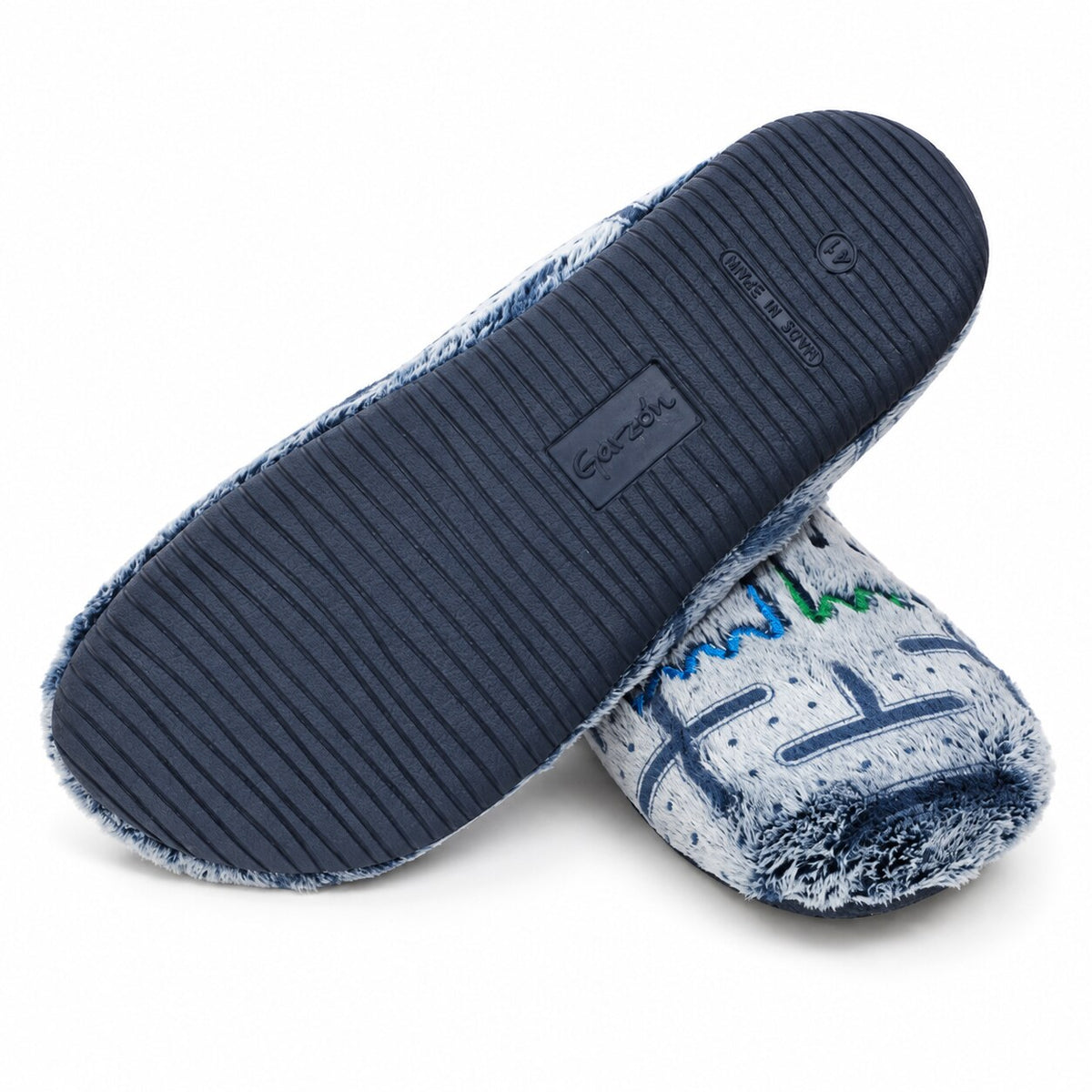 Suela antideslizante de las zapatillas Garzón 16343.276 marino