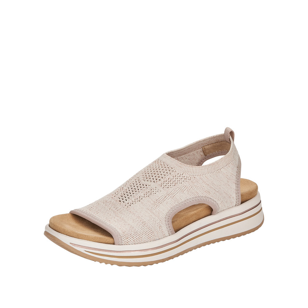 Remonte - Sandalia Confort - Plantilla Extraible - Horma ancha