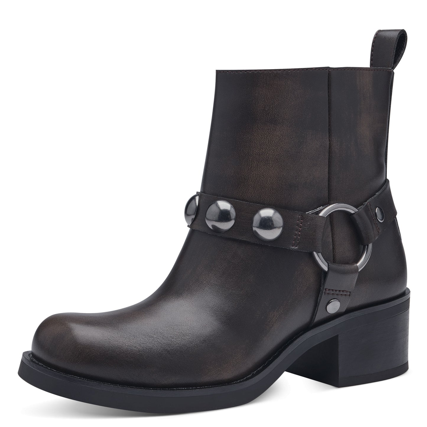 Brown ankle boots