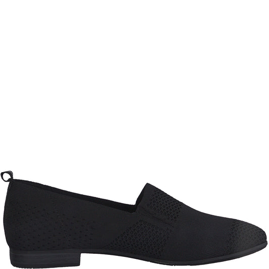 Lightweight black loafers