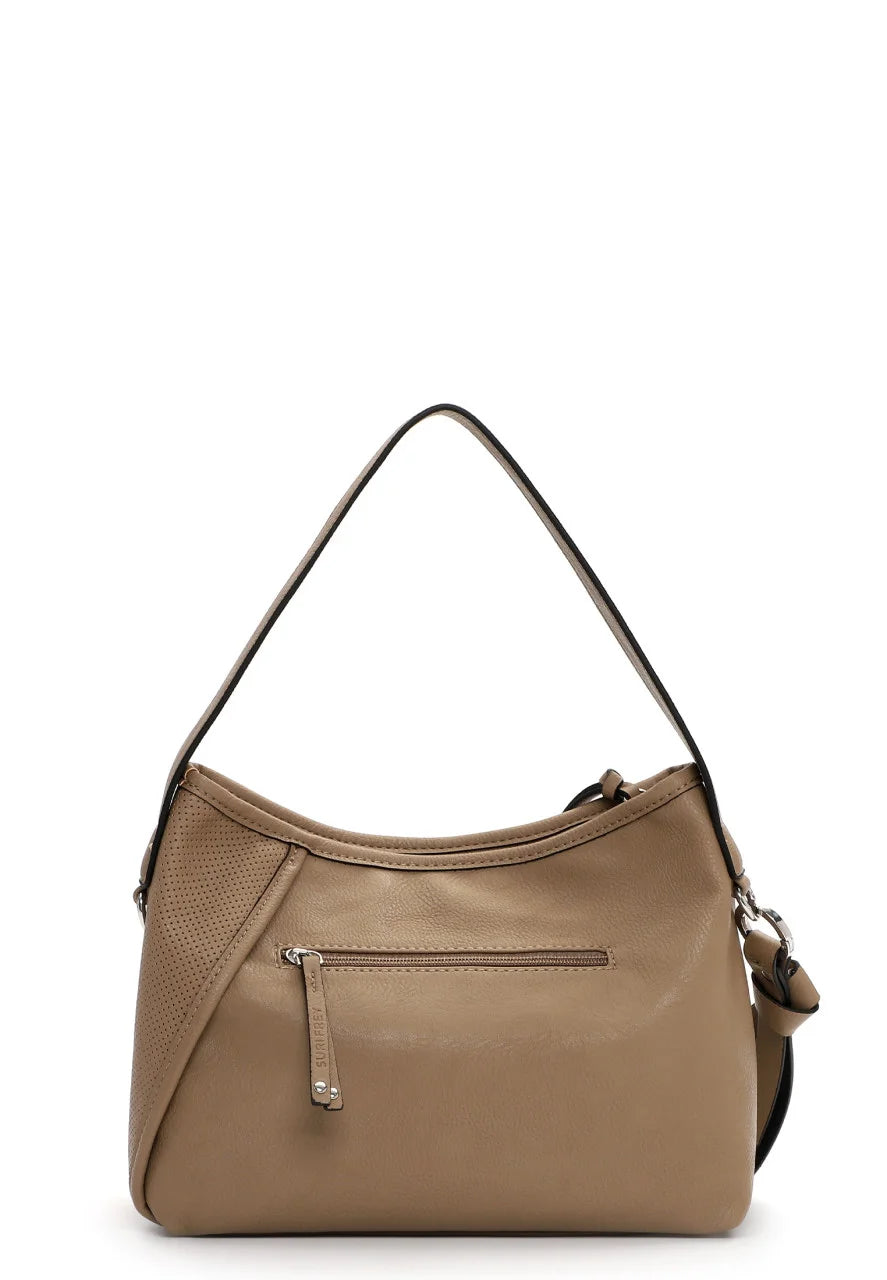 Bolso hobo Suri Frey Macy mediano – efecto piel, cremallera