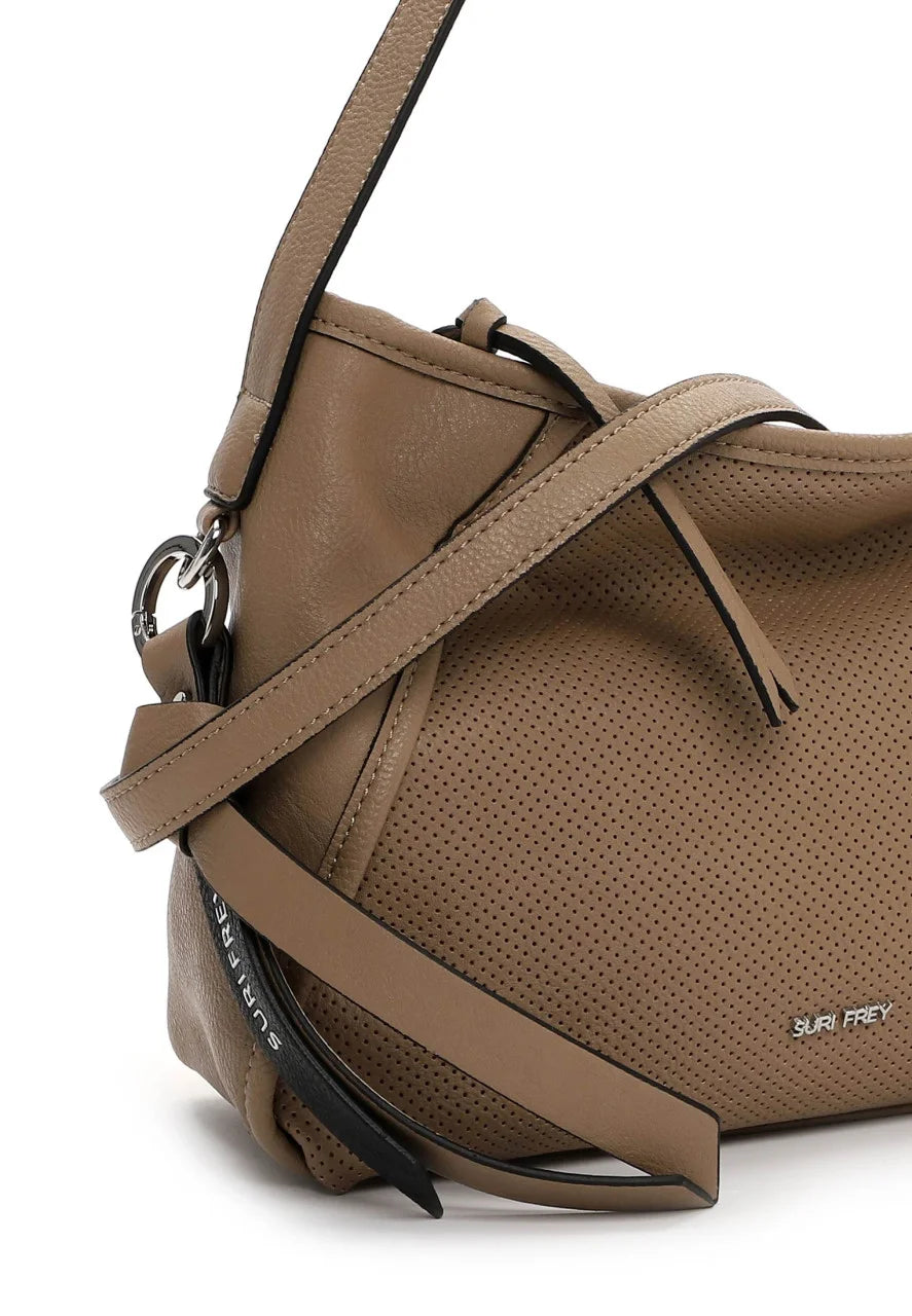 Bolso hobo Suri Frey Macy mediano – efecto piel, cremallera