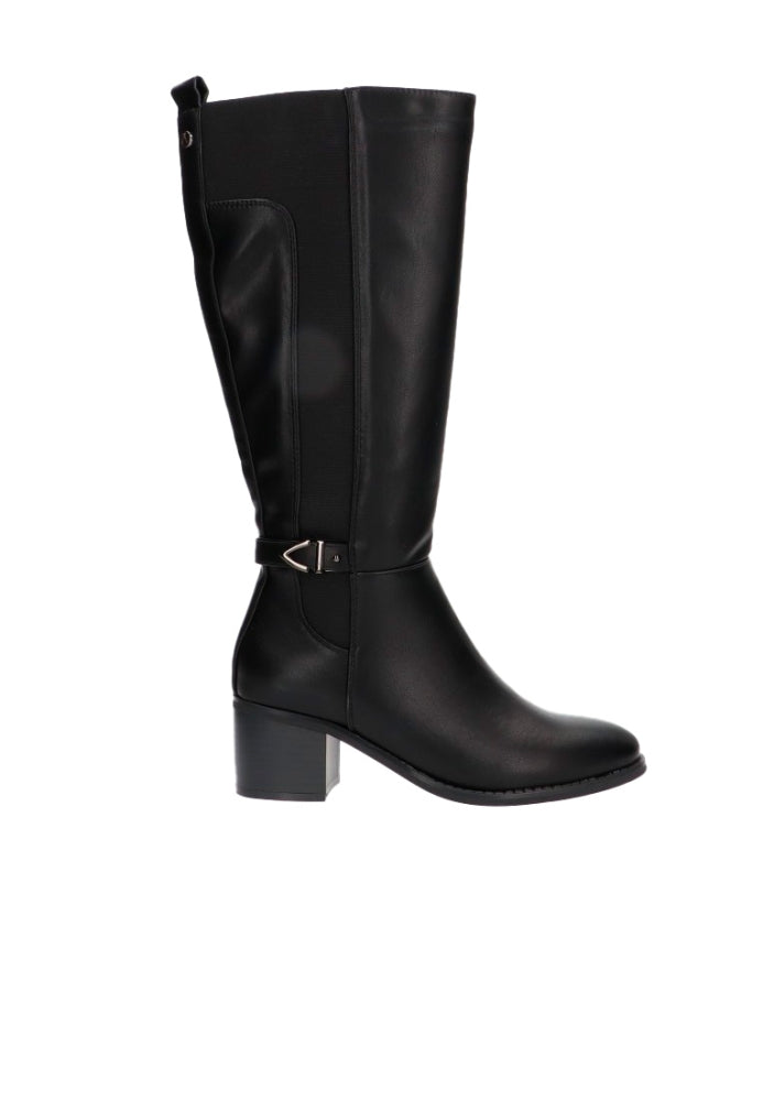 Bota Alta ETIKA en Negro