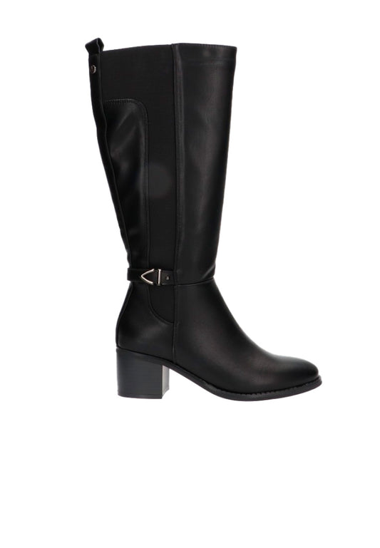 Bota Alta ETIKA en Negro