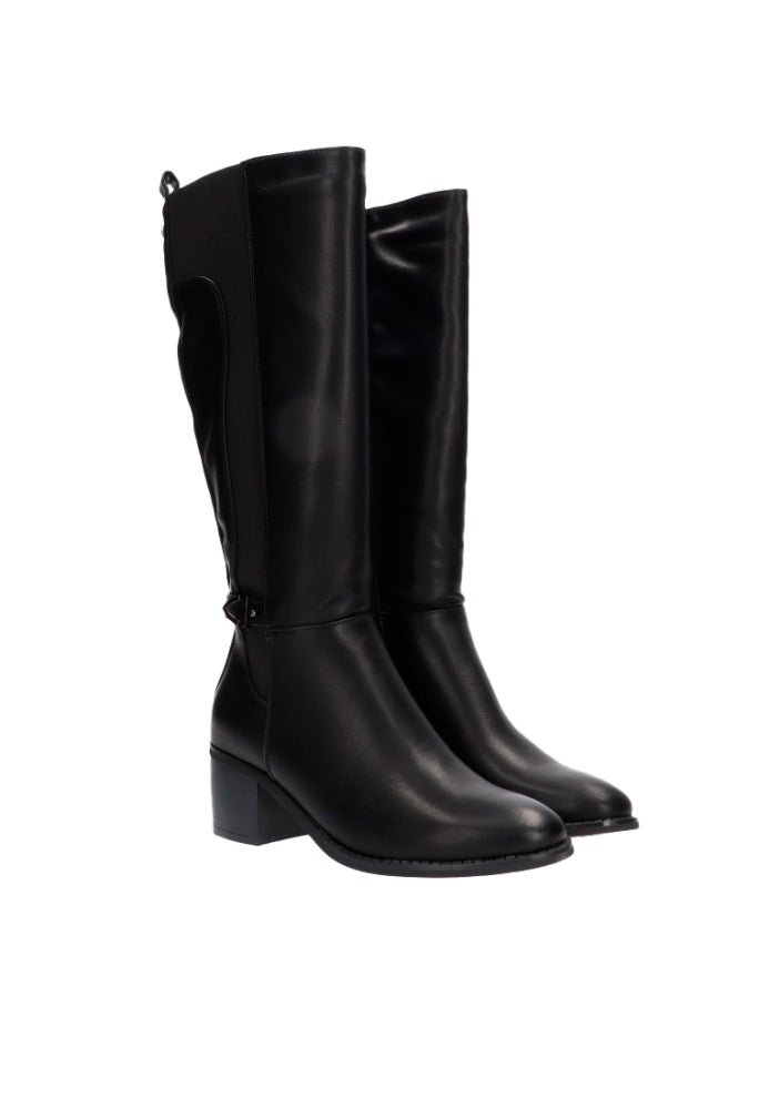 Bota Alta ETIKA en Negro