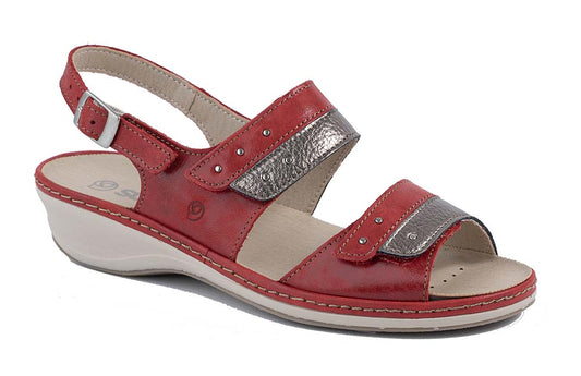 Sandalia Suave 3034 Rojo - Plantilla