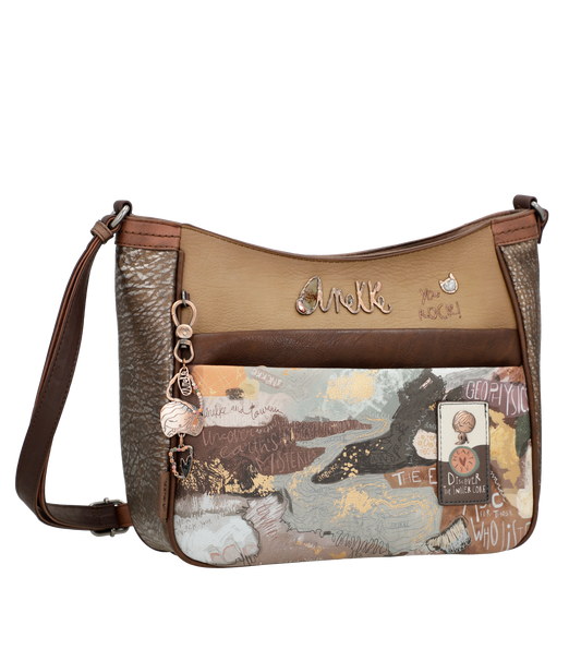 Bolso Bandolera Cross-body Bag Anekke - Estilo Bohemio y Tamaño Versátil