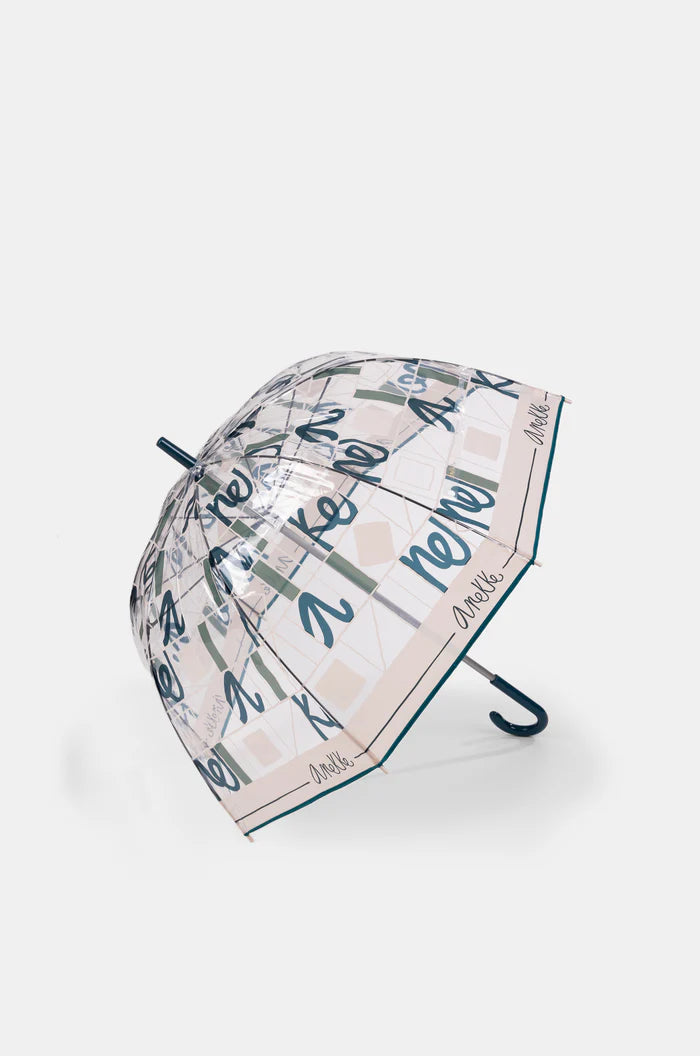 Paraguas Largo Vinilo Anekke Logomanía