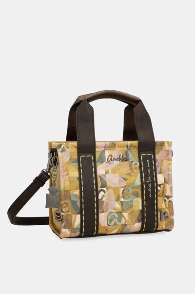 Bolso de Mano Vegano Anekke Bloom con Bandolera