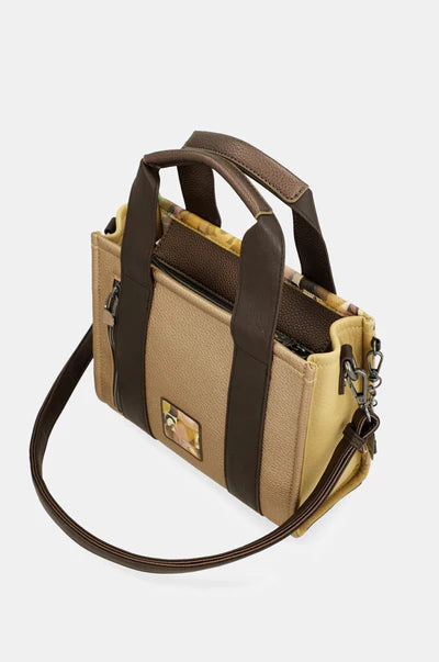 Bolso de Mano Vegano Anekke Bloom con Bandolera