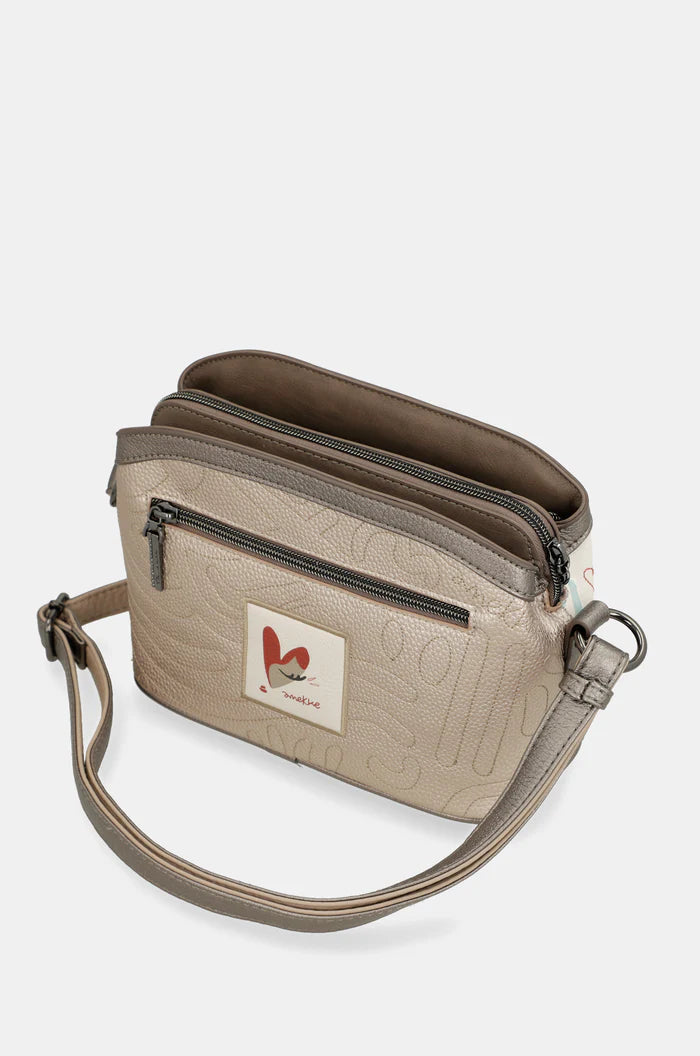 Bolso Bandolera 3 compartimentos Anekke Olympia