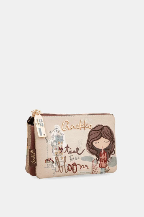 Monedero Anekke Tulip -3 compartimentos