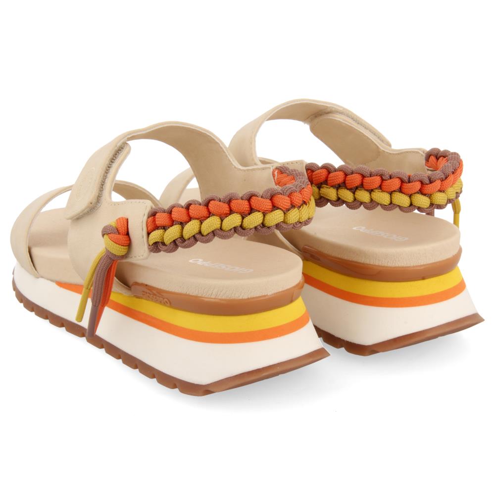 Sandalias Deportivas multicolor con detalle trenzado para mujer Austell