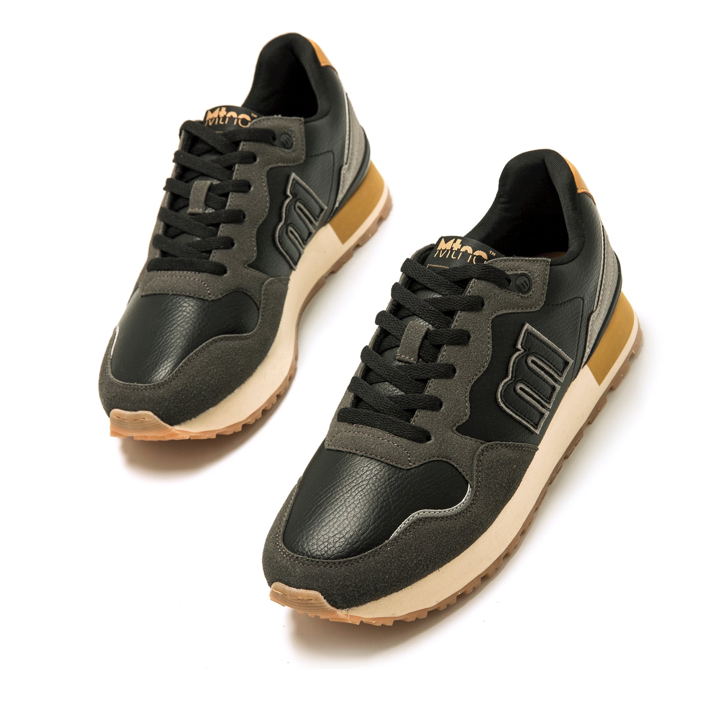 Sneakers Mustang Hombre Negro