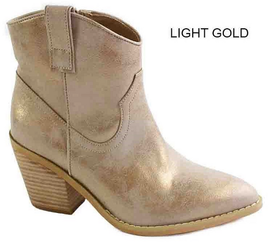 3030-Bota campera Oro