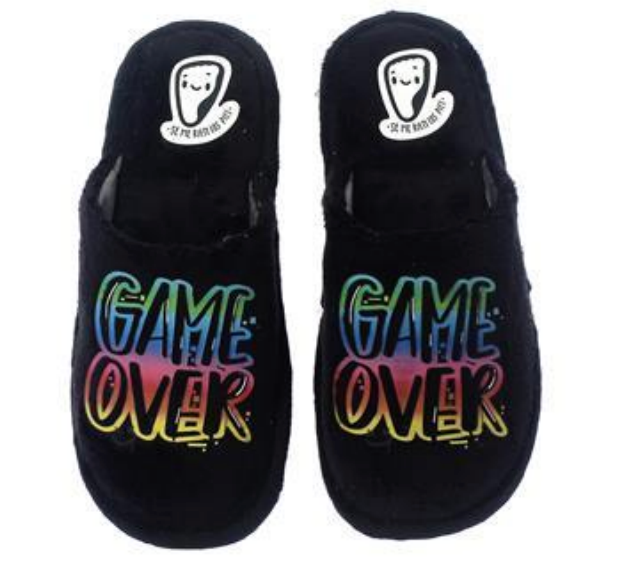 Zapatillas Se Me Rien Los Pies - Game Over - Suela Goma Ligera