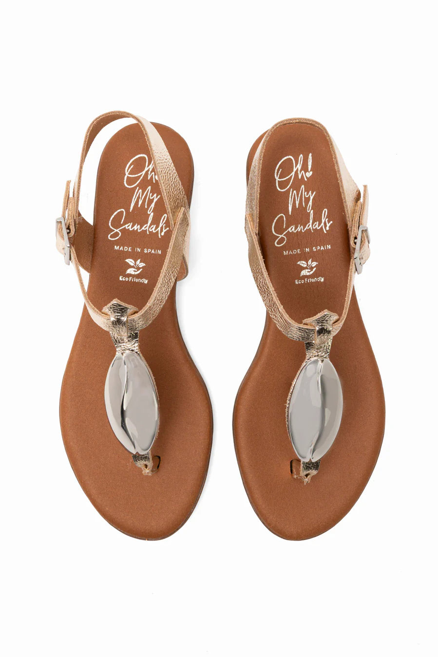Sandalias Duna Champan - Oh My Sandals