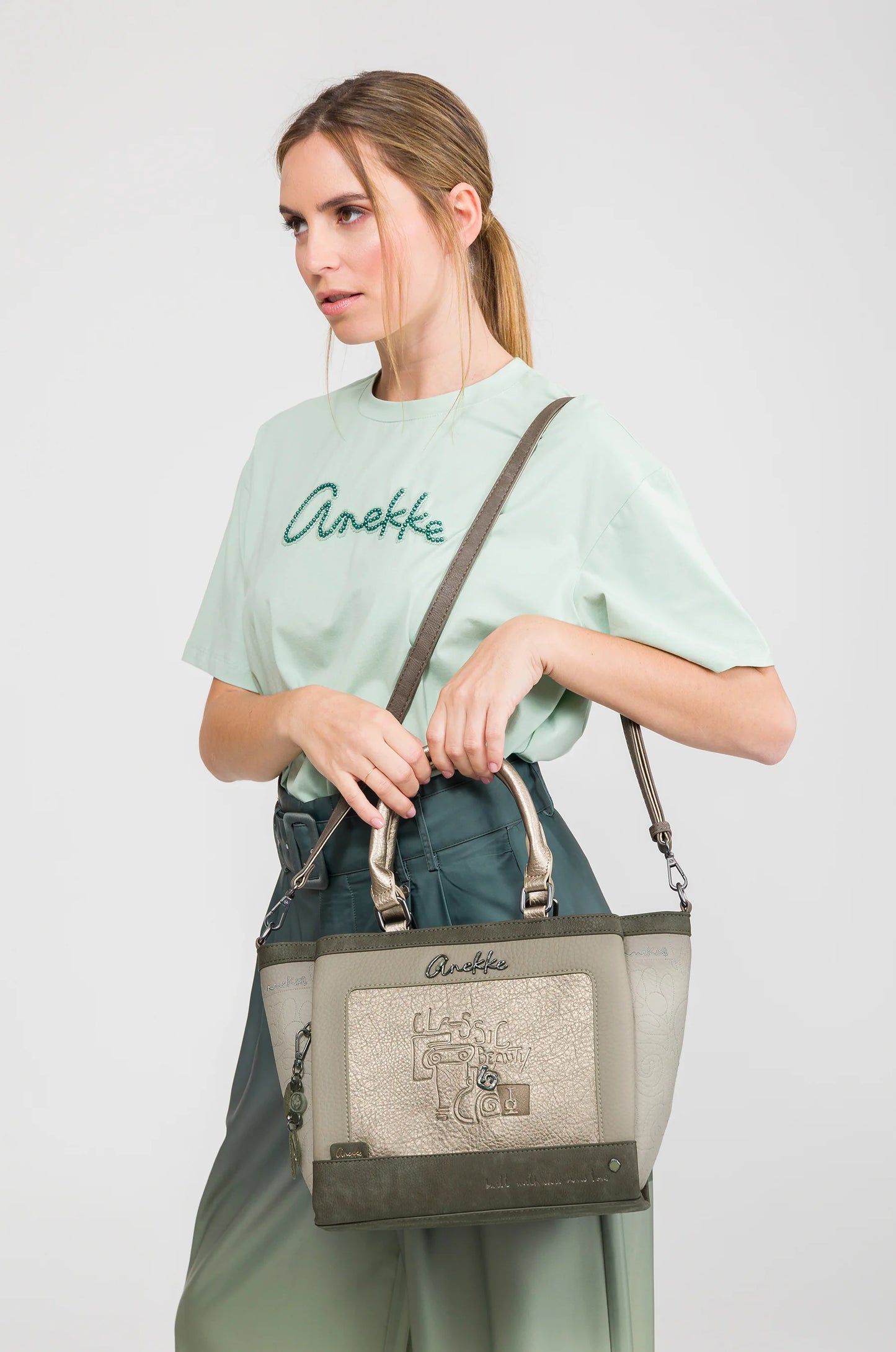 Bolso Asa Corta Anekke Amphora