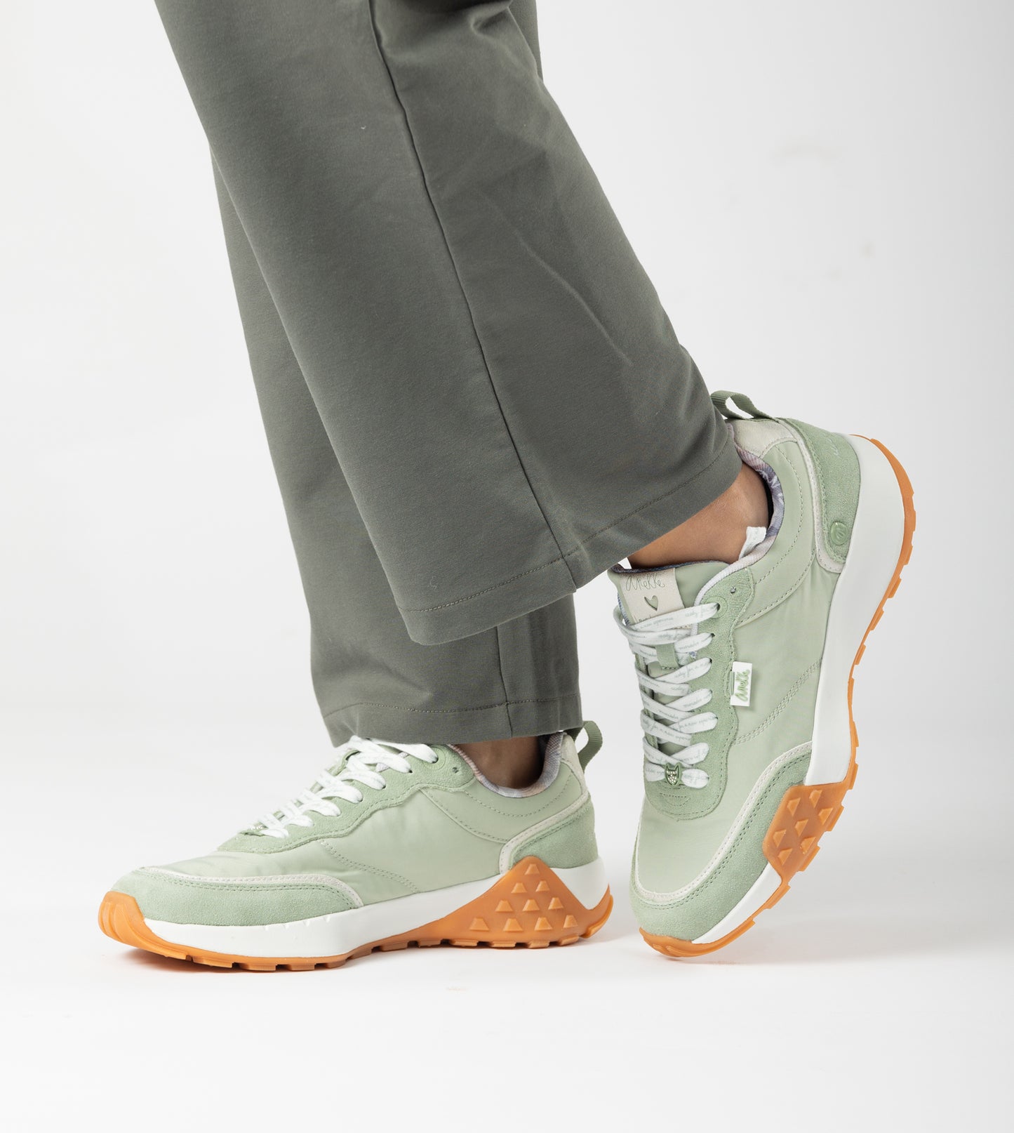 Sneakers retro Anekke - Verde agua