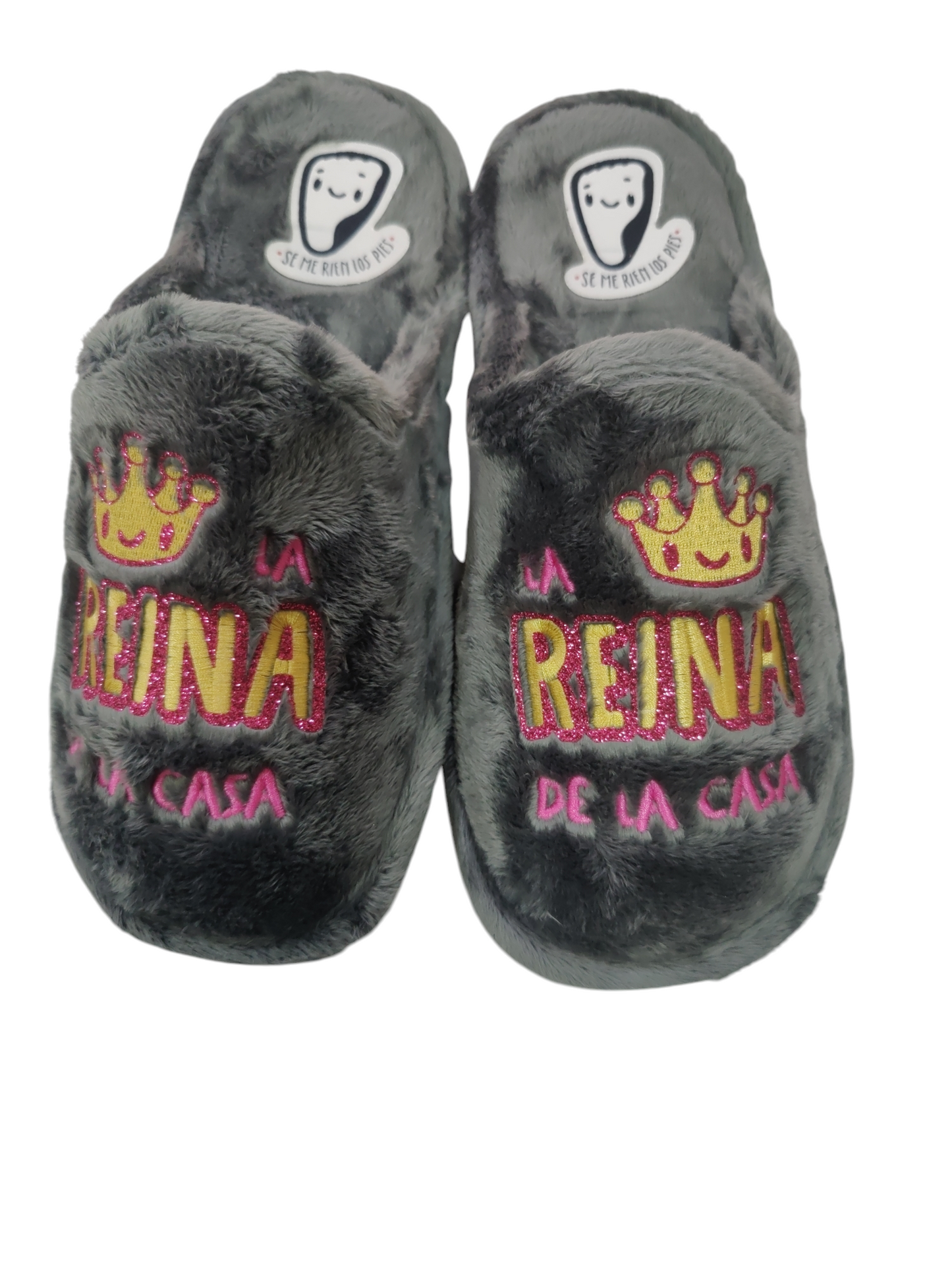 Zapatillas de Casa “La Reina de la Casa” - Se Me Ríen Los Pies