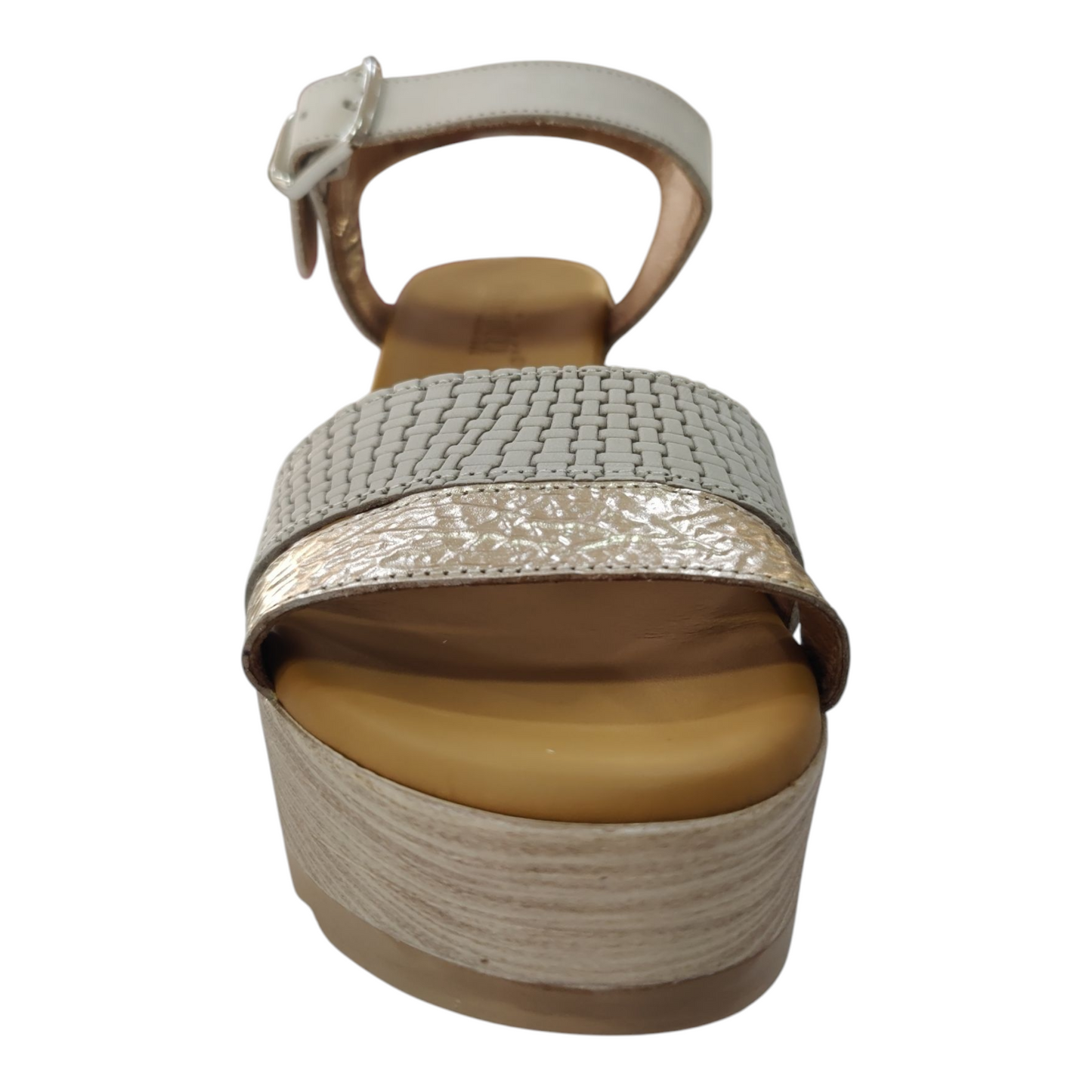 Sandalias Sergiotti Perla Platino