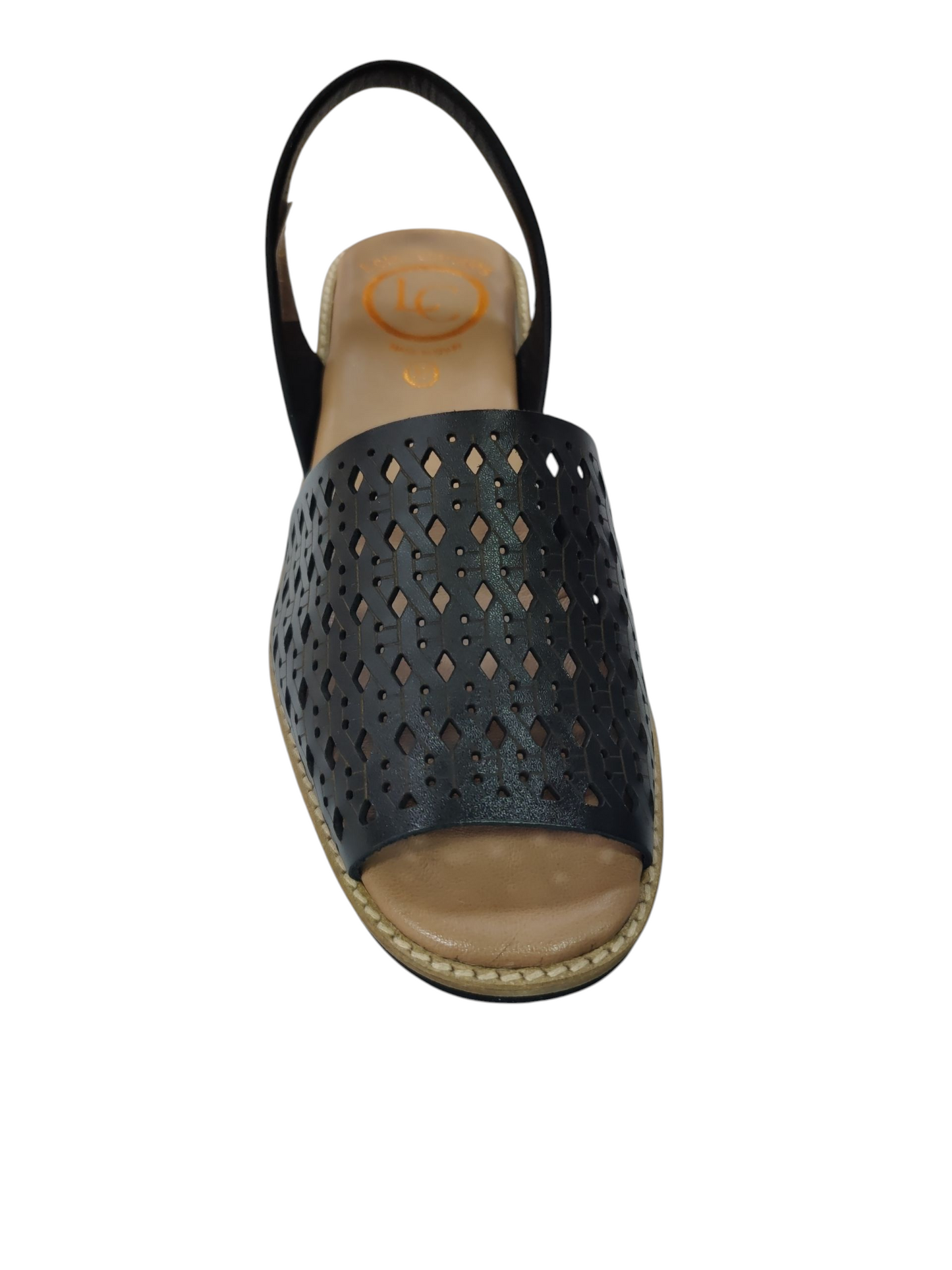 Menorquinas cuña negro