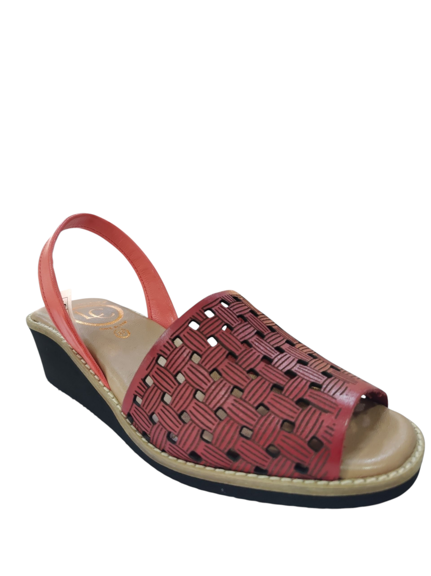 Menorquinas cuña rojo