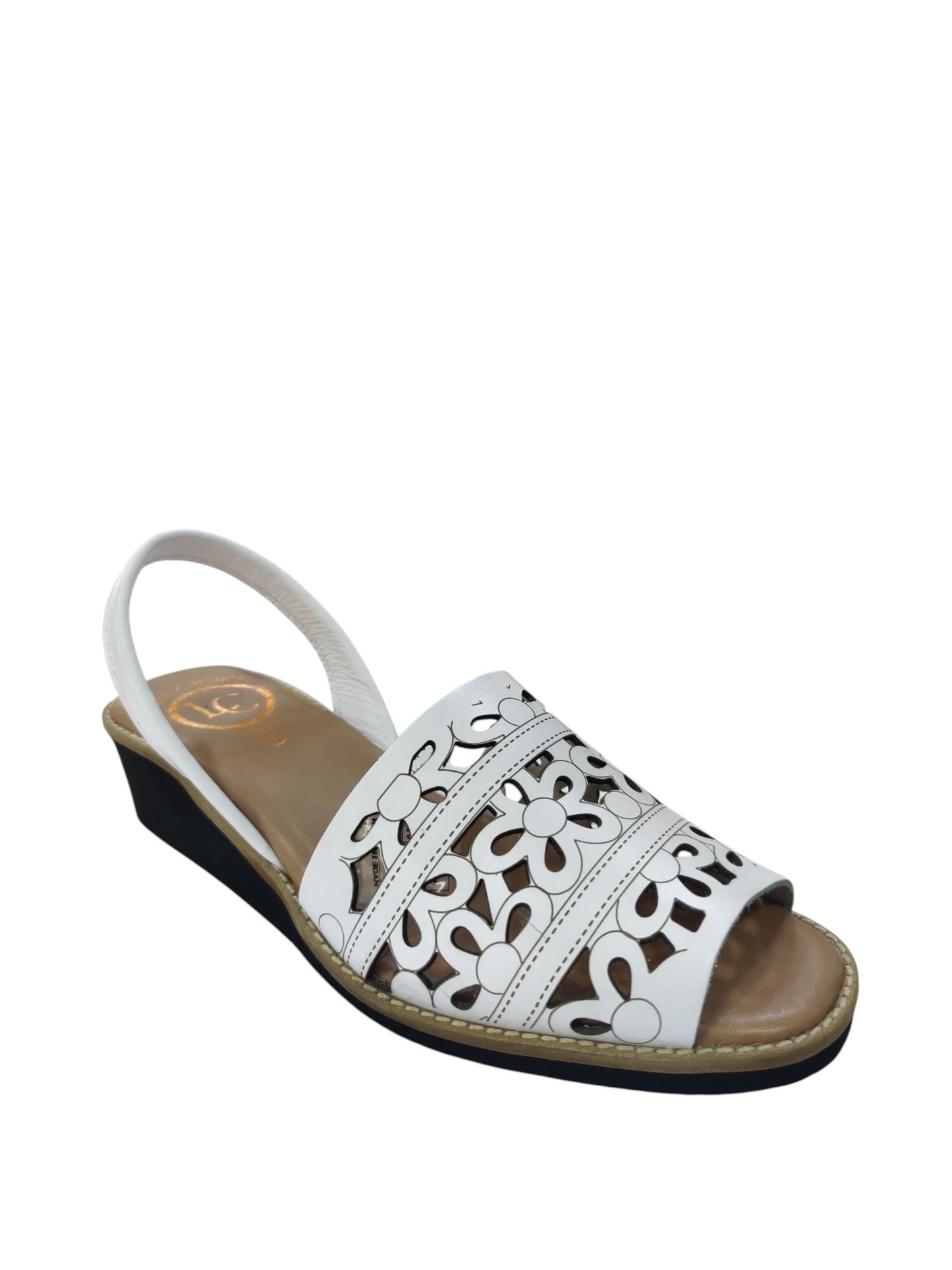 Menorquinas cuña blanco