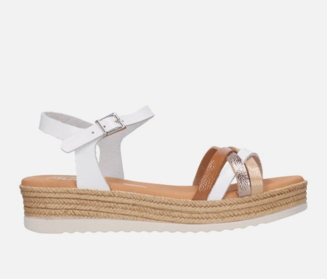 Sandalias Duna Blanco Combi 5425