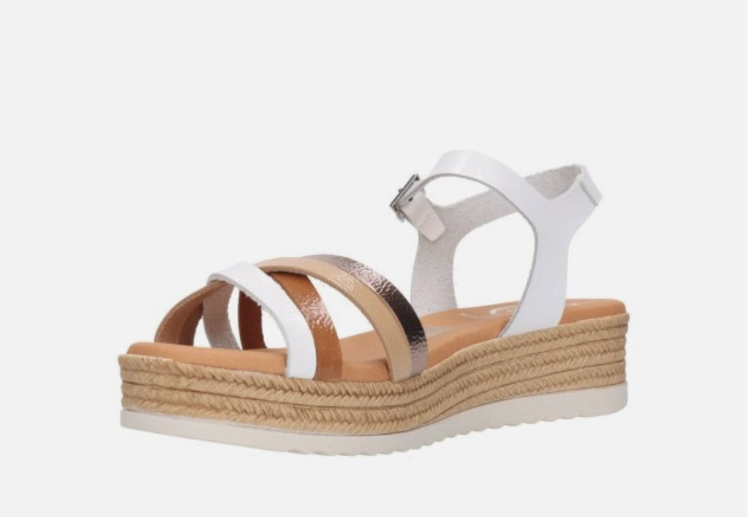 Sandalias Duna Blanco Combi 5425