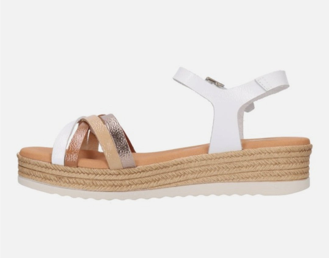 Sandalias Duna Blanco Combi 5425