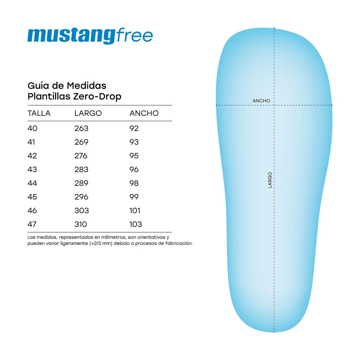 Mustang Free Miami Azul