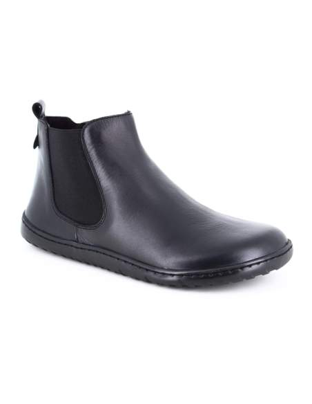 Botín barefoot piel negro