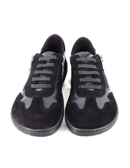 Zapato Barefoot deportivo negro