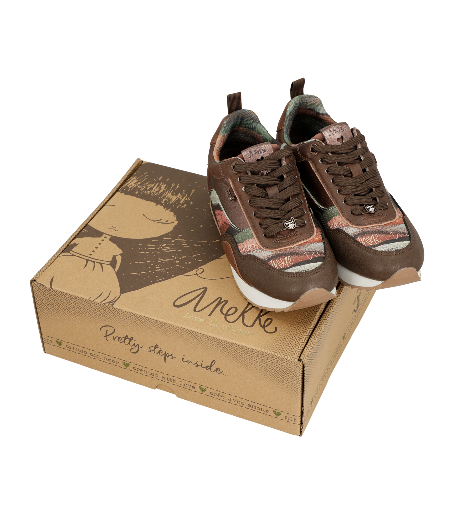 Zapatillas deportivas Anekke Marrón Multi