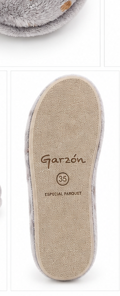 Suela especial parquet de zapatilla Garzón P455.275
