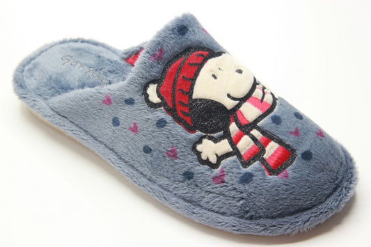 Snoopy sneakers with parquet sole